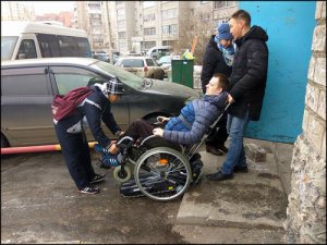 Красноярск. В городе создана служба сопровождения для людей с ограниченными возможностями здоровья