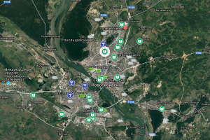 Новосибирск. Жители могут выбрать пункт сбора вторсырья на интерактивной карте