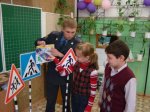 Хабаровск. Уроки безопасности «Юный пешеход» проходят в школах 