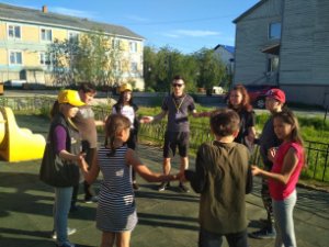 Салехард. В городе начал работать педагогический отряд